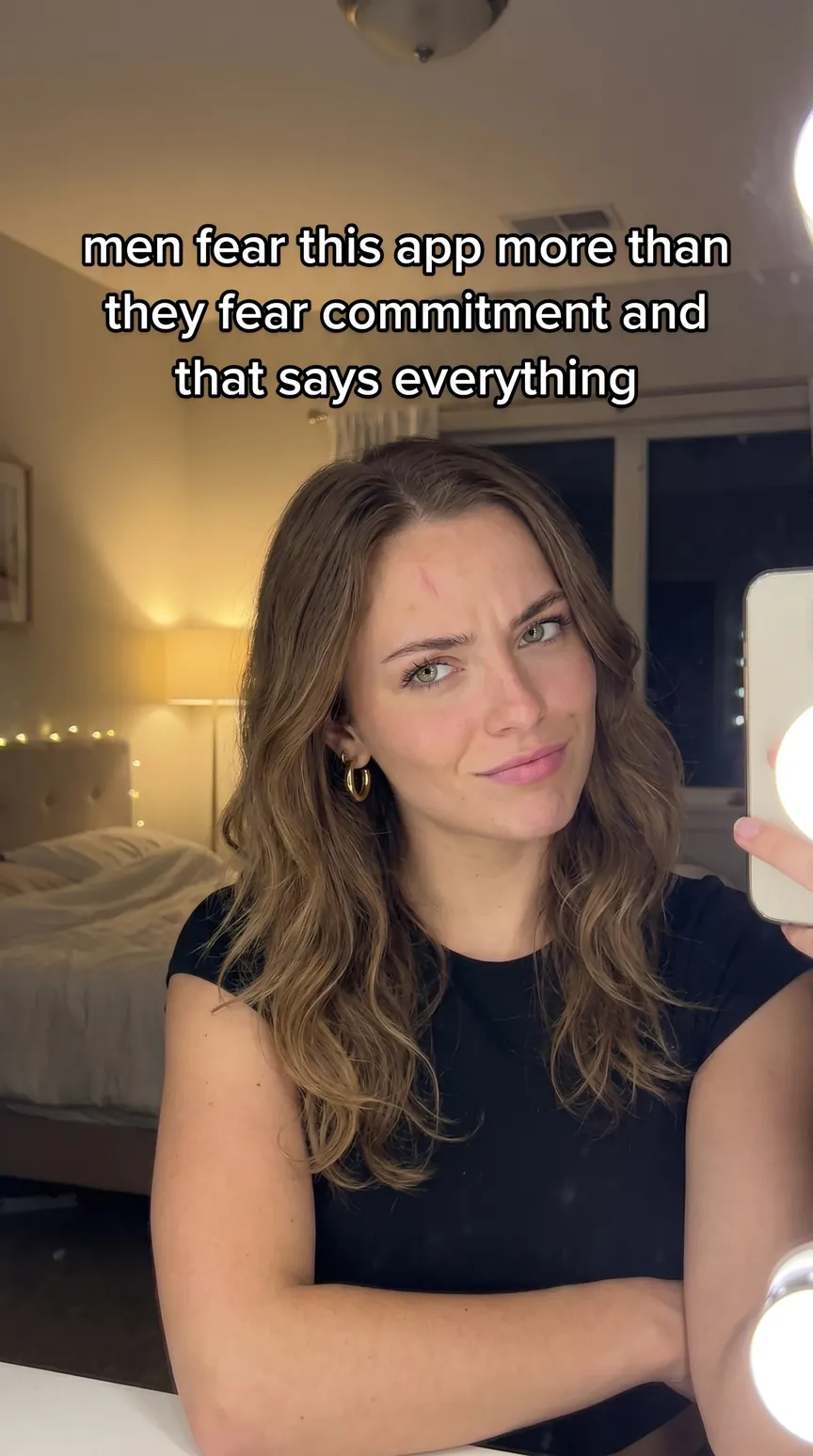 Creator: “men fear this app more than they fear commitment.”